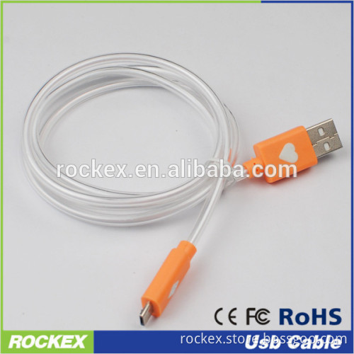 High speed LED Micro USB Charging & Data Sync Cable for Samsung